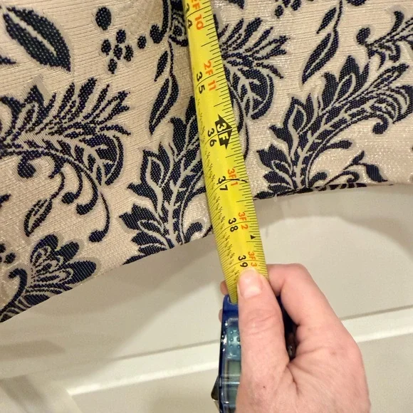 Tahari ASL Jacquard Envelope Neck & Brooch Sheath Dress - Picture 8 of 13